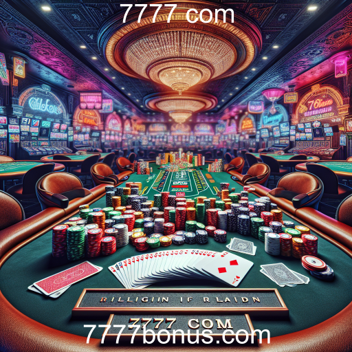 Atrações dos Jogos de Cartas no 7777 com